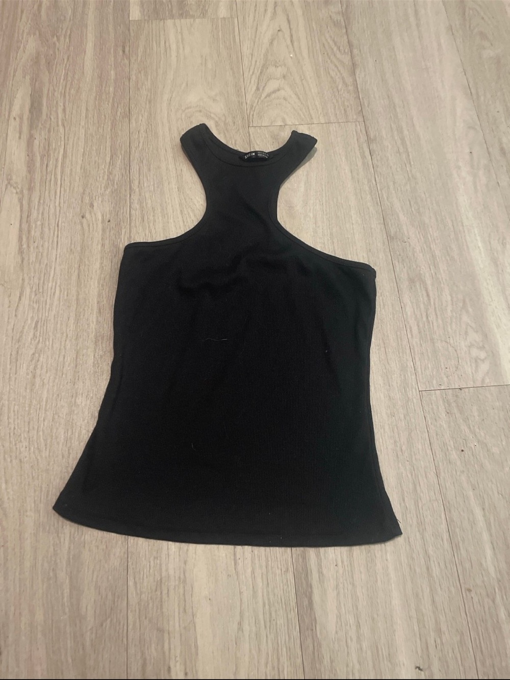 Black Racerback Tank Top - Women